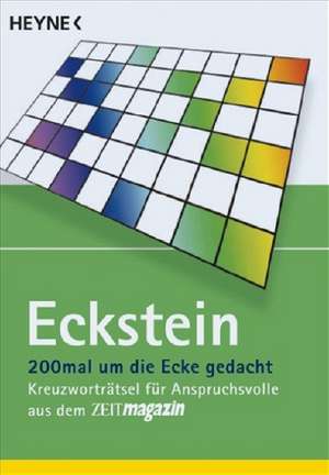 Um die Ecke gedacht. Sammelband de Eckstein