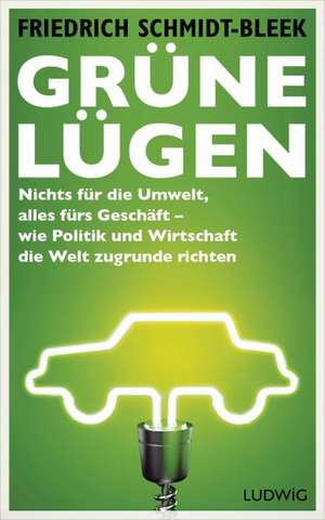 Grüne Lügen de Friedrich Schmidt-Bleek