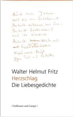 Herzschlag de Walter Helmut Fritz