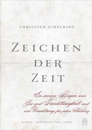 Zeichen der Zeit de Christoph Scheuring