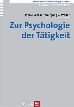 Zur Psychologie der Tätigkeit de Pierre Sachse