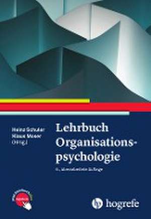 Lehrbuch Organisationspsychologie de Heinz Schuler