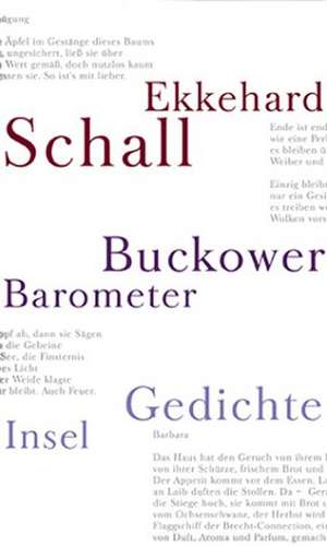 Buckower Barometer de Ekkehard Schall