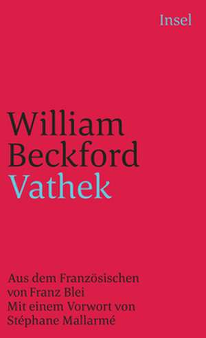 Vathek de William Beckford