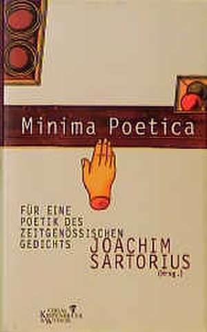 Minima Poetica de Joachim Sartorius