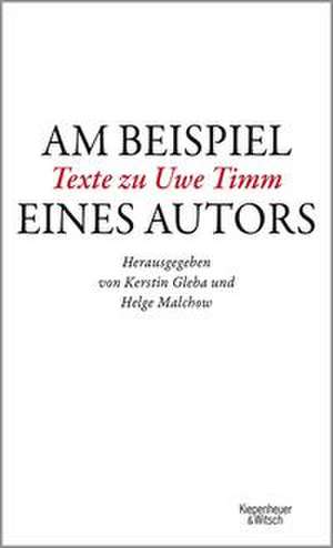 Am Beispiel eines Autors de Kerstin Gleba