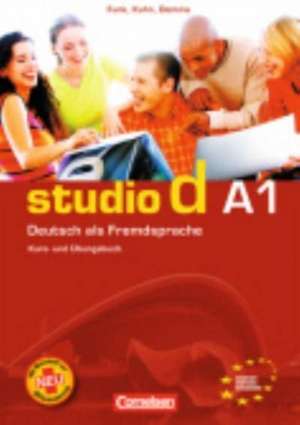 studio d. Gesamtband 1. Kurs- und Arbeitsbuch de Oliver Bayerlein