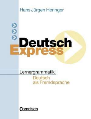 Deutsch Express. Grammatikheft de Hans Jürgen Heringer