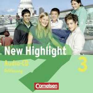 New Highlight Band 3. 7. Jahrgangsstufe. 2 Lieder- und Text-CDs. Allgemeine Ausgabe