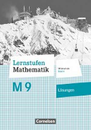 Lernstufen Mathematik 9. Jahrgangsstufe - Mittelschule Bayern - Lösungen zum Schülerbuch de Max Friedl