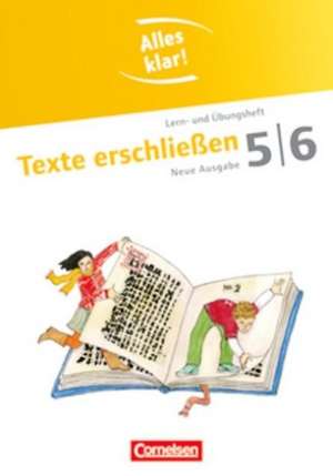 Alles klar! Deutsch. Sekundarstufe I 5./6. Schuljahr. Texte erschließen de Tanja Rencker