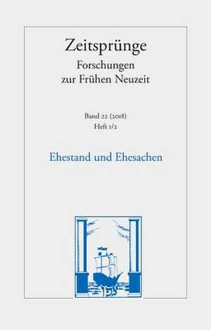 Ehestand Und Ehesachen de Joachim Harst