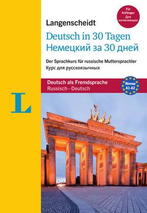 Deutsch in 30 Tagen Russisch-Deutsch Buch mit Audio-CD