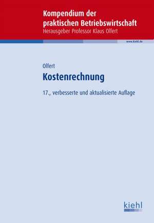 Kostenrechnung de Klaus Olfert