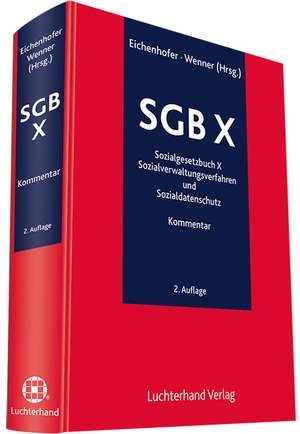 SGB X Kommentar de Eberhard Eichenhofer