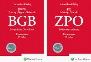 Bundle BGB Kommentar 18. Auflage und ZPO Kommentar 15. Auflage de Markus Gehrlein