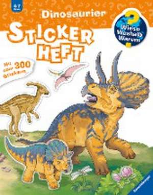 Dinosaurier Stickerheft de Stefan Richter