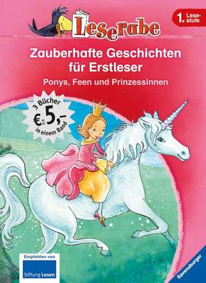 Leserabe: Zauberhafte Geschichten Für Erstleser. Ponys, Feen Und ...