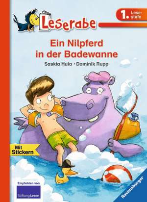 Ein Nilpferd in der Badewanne de Saskia Hula