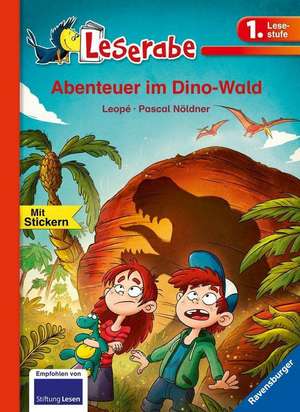 Abenteuer im Dino-Wald - Leserabe 1. Klasse - Erstlesebuch für Kinder ab 6 Jahren de Leopé