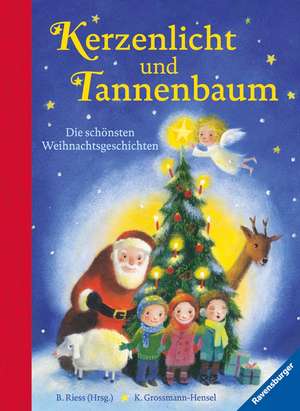 Kerzenlicht und Tannenbaum de Beate Riess