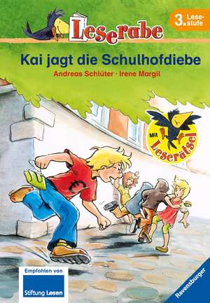 Kai jagt die Schulhofdiebe - Leserabe 3. Klasse - Erstlesebuch für Kinder ab 8 Jahren de Irene Margil