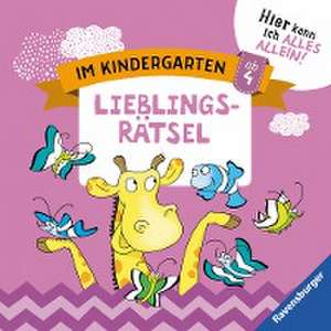 Im Kindergarten: Lieblingsrätsel de Kirstin Jebautzke