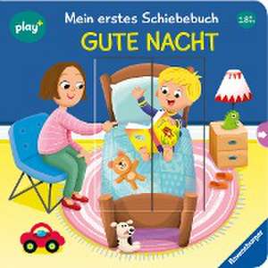 Ravensburger Play+ Mein erstes Schiebebuch: Gute Nacht, Baby-Buch ab 18 Monate de Maria Höck