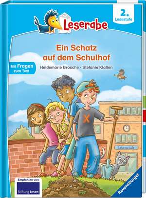 Ein Schatz auf dem Schulhof - Leserabe ab 2. Klasse - Erstlesebuch für Kinder ab 7 Jahren de Heidemarie Brosche