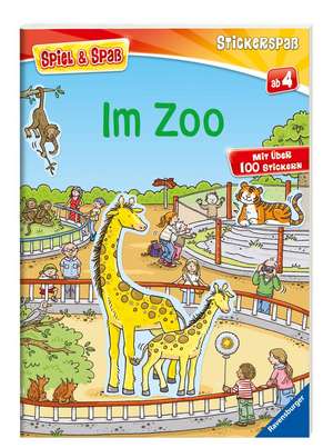 Spiel & Spaß - Stickerspaß: Im Zoo de Sam Taplin