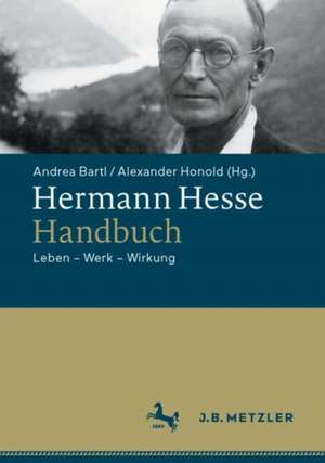 Hermann Hesse-Handbuch de Andrea Bartl