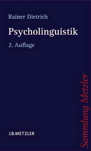 Psycholinguistik de Rainer Dietrich