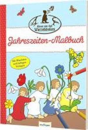 Etwas von den Wurzelkindern: Jahreszeiten-Malbuch de Sibylle von Olfers