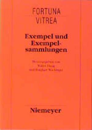 Exempel und Exempelsammlungen de Walter Haug