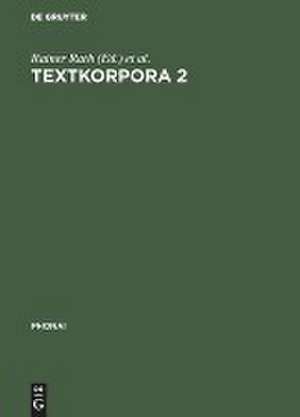 Textkorpora 2 de Rainer Rath