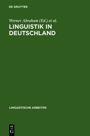 Linguistik in Deutschland: Akten des 21. Linguistischen Kolloquiums, Groningen 1986 de Werner Abraham