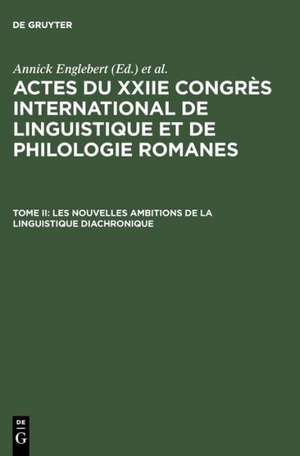 Les nouvelles ambitions de la linguistique diachronique de Annick Englebert