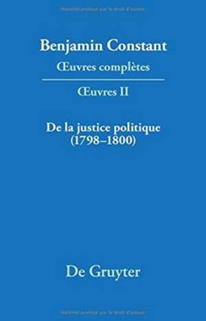 De la Justice politique (1798-1800), d'aprés l'"Enyuiry Concerning Political Justice" de William Godwin de Mauro Barberis