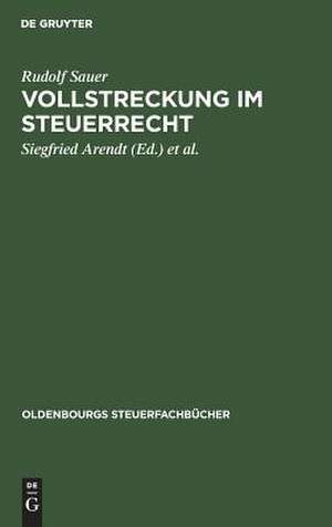 Sauer: Vollstreckung Steuerrecht