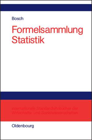 Bosch: Formelsammlung Statistik