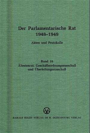 Ältestenrat, Geschäftsordnungsausschuß und Überleitungsausschuß de Michael F. Feldkamp