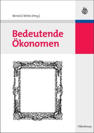 Bedeutende Ökonomen de Bernd Otto Weitz