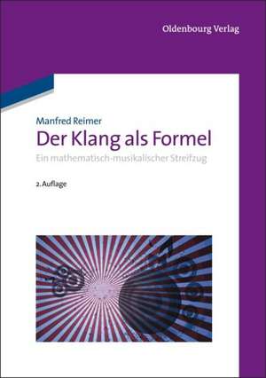 Klang als Formel de Manfred Reimer