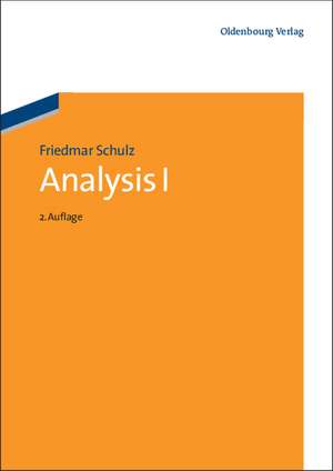 Analysis 1 de Friedmar Schulz