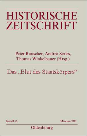 "Blut des Staatskörpers" de Peter Rauscher