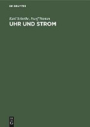 Uhr und Strom de Josef Stamm