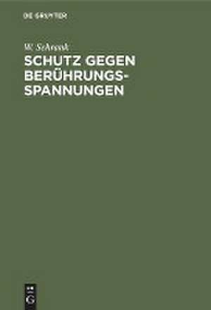 Schutz gegen Berührungsspannungen de W. Schrank