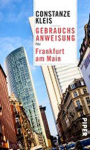 Gebrauchsanweisung für Frankfurt am Main de Constanze Kleis