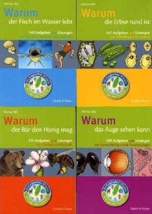 Biologisches Wissen in Frage und Antwort. 4 Bände Vorteils-Set de Werner Bils