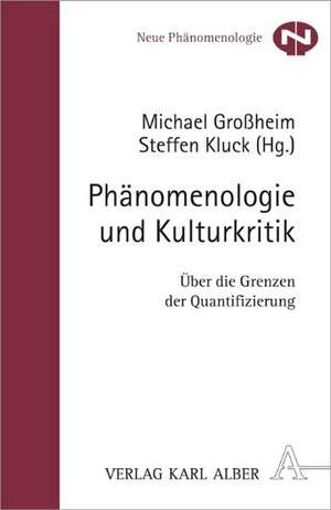 Phänomenologie und Kulturkritik de Michael Großheim